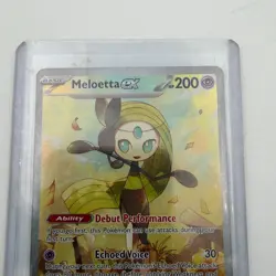 Pokemon TCG Meloetta EX 167/086 Sir Black Bolt Scarlett & Violet - Image 3
