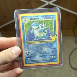 Pokemon TCG Blastoise 2/102 Base Set Holo Rare Unlimited ENG 1999 WOTC - Image 1