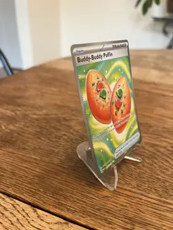 Pokemon TCG: Mega Evolution - Buddy-Buddy Poffin (167/132) Full Art Holo Rare - Image 3