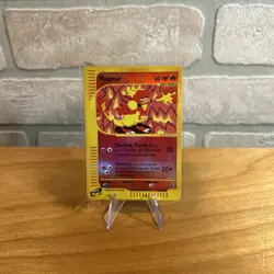 Pokemon 2002 Expedition Base Set Magmar Reverse Holo #86/165 LP+/NM - Image 1
