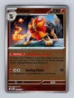 Pokemon TCG - Mega Evolution (MEG EN) Pyroar - #024/132 - Reverse Holo - Image 1