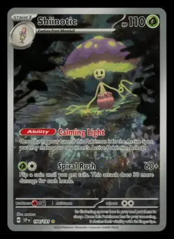 Shiinotic 194/191 Illustration Rare Surging Sparks Pokemon Near Mint - Image 1