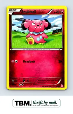 2014 Pokemon XY Trainer Kit: Sylveon & Noivern #11/30 Snubbull (#11) - Image 1