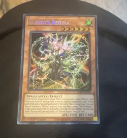 Konami Yu-Gi-Oh! TCG Elfnote Regina BLZD-EN014 first edition - Image 1