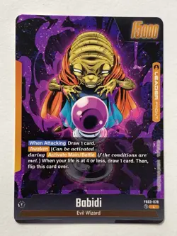 Majin Buu FB03-078 Leader English Raging Roar Dragon Ball Fusion World Card Game - Image 2