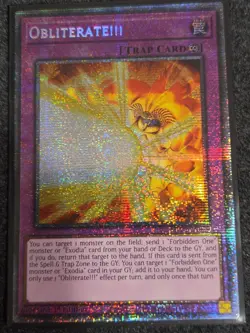 Yugioh - Obliterate!!! - MP25-EN029 - Starlight Rare - NM/M - Image 1