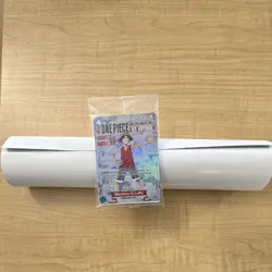 Bandai Namco One Piece US Voyage Monkey D. Luffy Promo Holo Card & Poster - Image 3