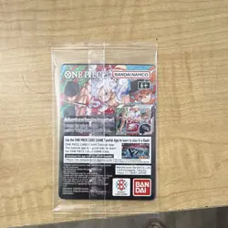Bandai Namco One Piece US Voyage Monkey D. Luffy Promo Holo Card & Poster - Image 4