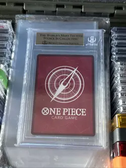 2025 One Piece Promos 003 Monkey D. Luffy L 2nd Anniv Tournament Winner BGS 10 - Image 2