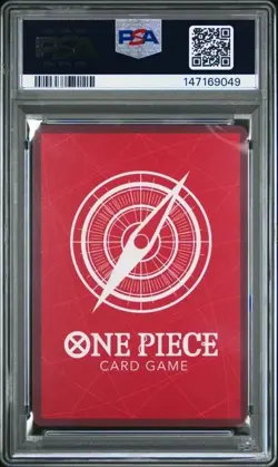 2022 ONE PIECE OP01-ROMANCE DAWN 003 MONKEY D. LUFFY PRE ERRATA PSA 10 GEM MINT - Image 2