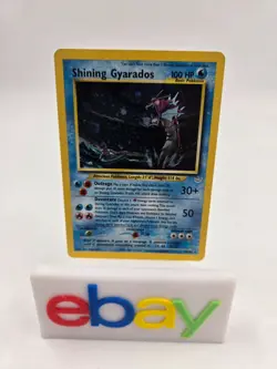 2001 Pokemon Neo Revelation Shining Gyarados Holo #65/64 MP - Image 1
