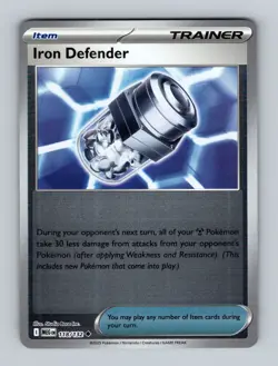 Pokemon TCG - Mega Evolution (MEG EN) Iron Defender - #118/132 - Reverse Holo - Image 1