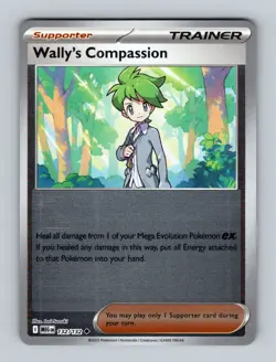 Pokemon TCG - Mega Evolution (MEG EN) Wally's Compassion #132/132 - Reverse Holo - Image 1