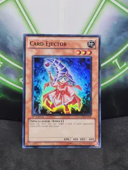 Yugioh Card Ejector LCGX-EN032 Super Rare 1st Edition NM - Image 1