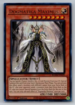 Yugioh! Dragonmaid Ernus - BLMM-EN055 - Ultra Rare - 1st Edition Near - Image 1