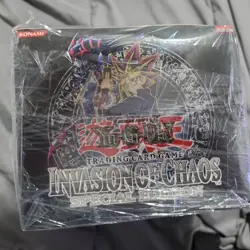 2004 Yugioh Invasion Of Chaos Special Edition Box Bundle Sealed *SLIGHT RIP* - Image 3