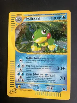 Politoed Skyridge [H23/H32] | Rare Holo Pokemon Card MP - Image 3