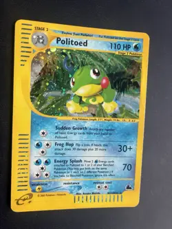 Politoed Skyridge [H23/H32] | Rare Holo Pokemon Card MP - Image 5