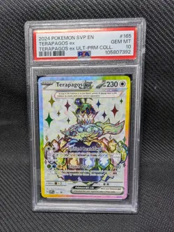 Terapagos ex 165 Sv: Scarlet & Violet Promo Cards Holo (PSA 10) - Image 1