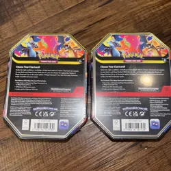 Pokemon Mega Charizard -Set of 2- Tins - Image 4