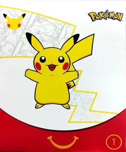 Pokemon - McDonalds 25th Anniversary Full Original Kit. New Sealed - Image 1