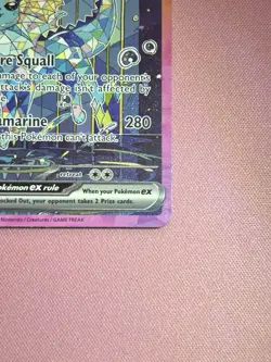 Pokemon Vaporeon ex 149/131 Prismatic Evolutions Rare holo special illustration - Image 5