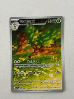 Sawsbuck 092/086 Holo Illustration Rare White Flare Pokemon Near Mint - Image 1