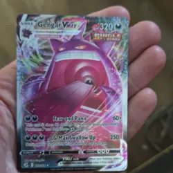 Pokemon TCG Gengar VMAX 157/264 Fusion Strike Holo Ultra Rare 320 HP 2021 - Image 1