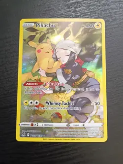 Pokemon TCG: Lost Origin TG05/TG30 -PIKACHU- Trainor Gallery Holo Rare - Image 1