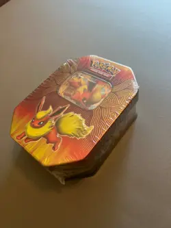 Pokemon TCG Flareon GX Elemental Power Tin Sealed - Image 3