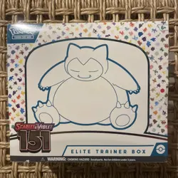 Pokemon TCG 151 ETB Elite Trainer Box Scarlet & Violet Mint Factory Sealed - Image 1