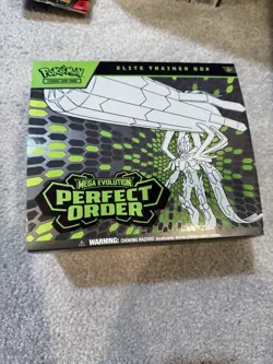 Pokemon Perfect Order Elite Trainer Box ETB *Opened* WITH PROMO No Packs - Image 1