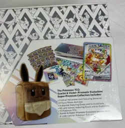 Pokemon Prismatic Evolutions UPC - Eevee Super-Premium Box Promo - Image 4