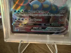 Pokemon TCG Gyarados VMAX 029/203 Full Art Holo Ultra Rare Dynamax - Image 3