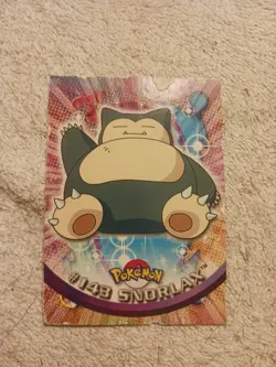 Topps Pokemon Snorlax 2000 TV Animation Edition Series 3Blue Label Non Holo READ - Image 1
