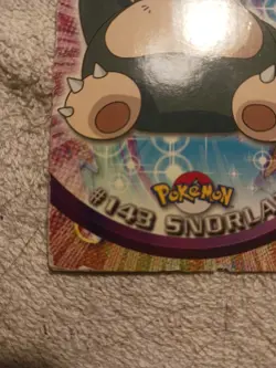 Topps Pokemon Snorlax 2000 TV Animation Edition Series 3Blue Label Non Holo READ - Image 5