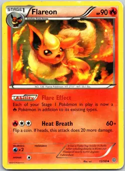 Flareon 13/98 Uncommon Ancient Origins MP - Image 1