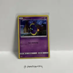 Pokemon TCG - Cosmog SM42 - Sun & Moon - Holo Black Star Promo - LP - Image 1