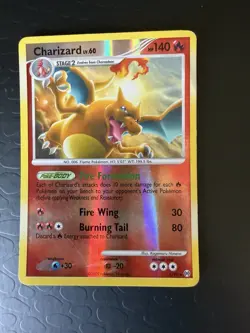 Pokemon Charizard Reverse Holo Rare 1/99 Arceus Stage 2 - Image 2