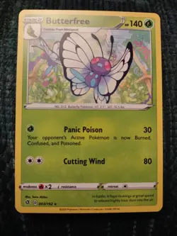 Butterfree - 003/192 Pokemon » SWSH Rebel Clash Rare - Image 1