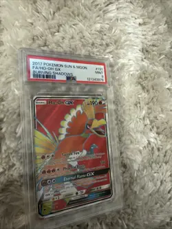 2017 Pokemon Sun And Moon Burning Shadows Ho-Oh GX 131/142 - Image 2