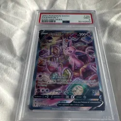 PSA 9 - Pokemon Espeon V Alt Art - Evolving Skies - 180/203 -Ultra Rare TCG SWSH - Image 2