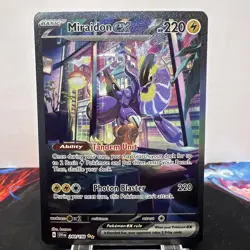 Pokemon TCG Miraidon Ex 224/198 Special Illustration Rare Scarlet & Violet NM - Image 1