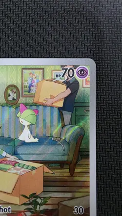 Pokemon TCG Ralts Scarlet & Violet Ralts Holo Illustration Rare - Image 3