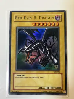 YuGiOh Red-Eyes B. Dragon | SDJ-001 | Ultra Rare | Unlimited Edition | LP - Image 3