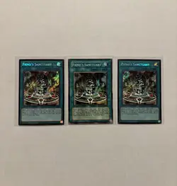 Yugioh Fiend's Sanctuary DPKB-EN035 1st Ed + LCKC NM | Mixed Rarity x3 Playset - Image 1