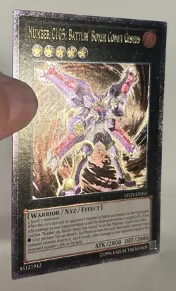 Number C105: Battlin’ Boxer Comet Cestus Ultimate Rare LTGY-EN052 LP - Image 2