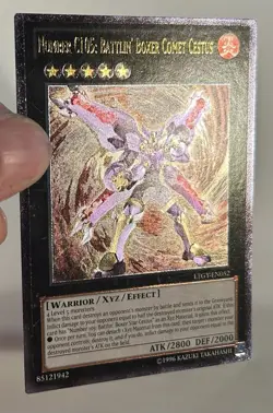 Number C105: Battlin’ Boxer Comet Cestus Ultimate Rare LTGY-EN052 LP - Image 3