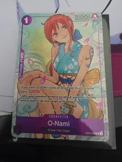 O-Nami OP05-062 ALT ART SEALED Illustration Box Vol.1 - One Piece - Image 1
