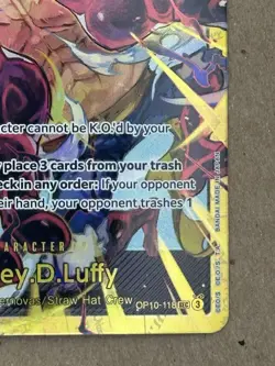 Monkey.D.Luffy OP10-118 SEC | One Piece TCG | English | LP - Image 5